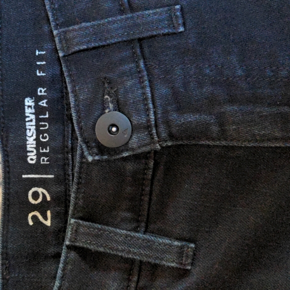QUIKSILVER Black Jeans-29 - Picture 2 of 4